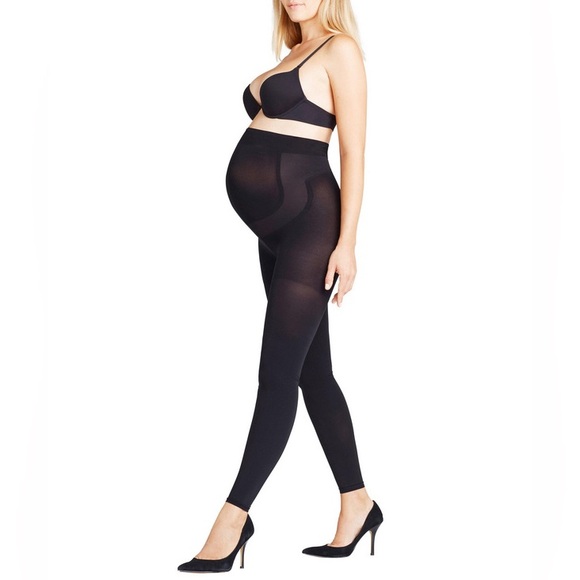 Falke Black Maternity Leggings Size M/L New in Box - Picture 4 of 4